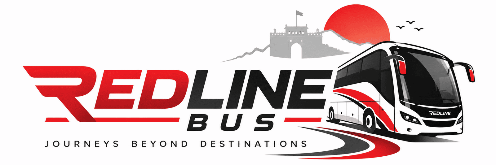 redline bus logo