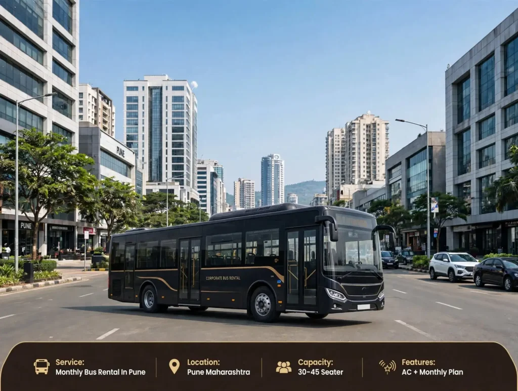 Monthly bus rental in Pune
